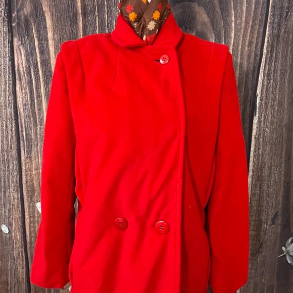 1960s Vintage Red Proglogue Jacket - Picture 2 of 9